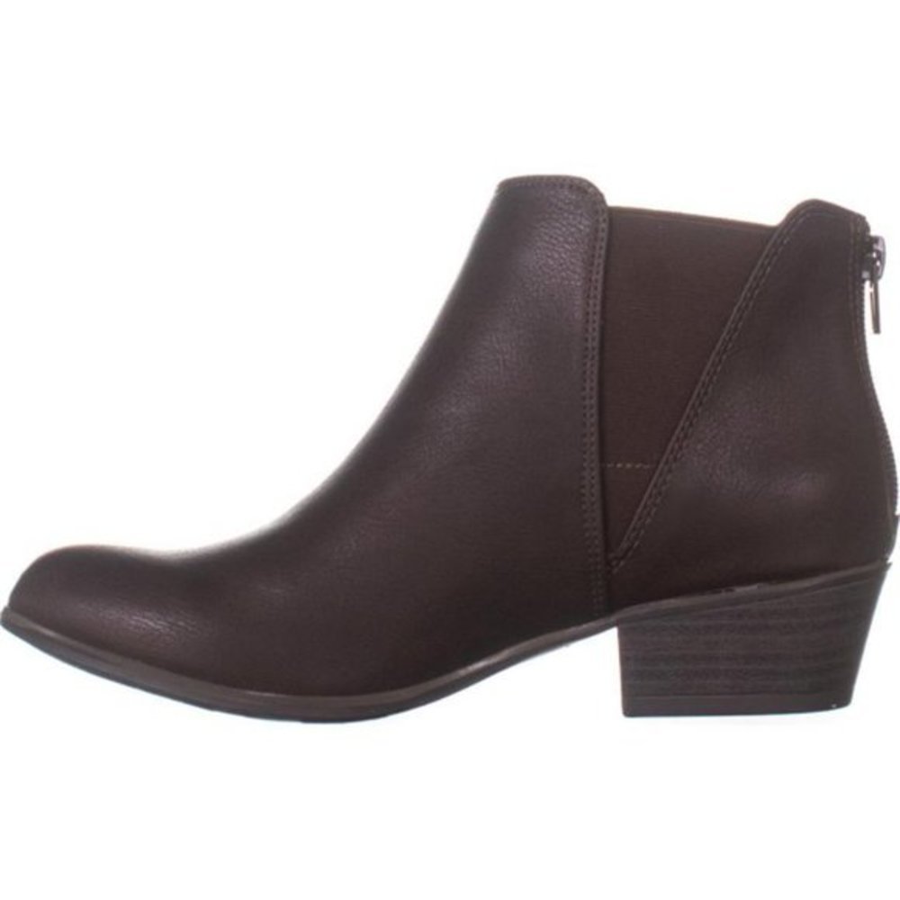 New Esprit Faux Leather Almond Toe Booties 7.5M - Picture 2 of 6